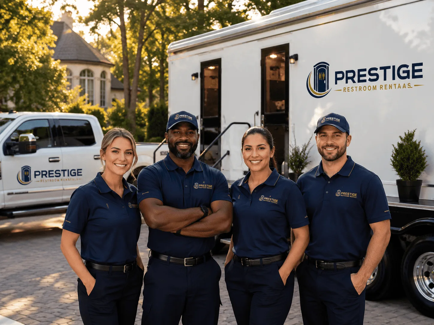 Trusted Luxury Portable Restrooms company in Trumbauersville, PA